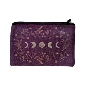 Cloth moon phase small makeup bag